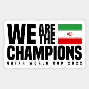 Qatar World Cup Champions 2022 - Iran Sticker